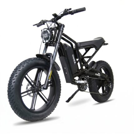 ABKDO E-Bike/E-Motorcycle, 1500W Power, 35MPH High Speed, 60V22AH, 80 Miles Range, Top Pick for Adults, Teens & Office Workers